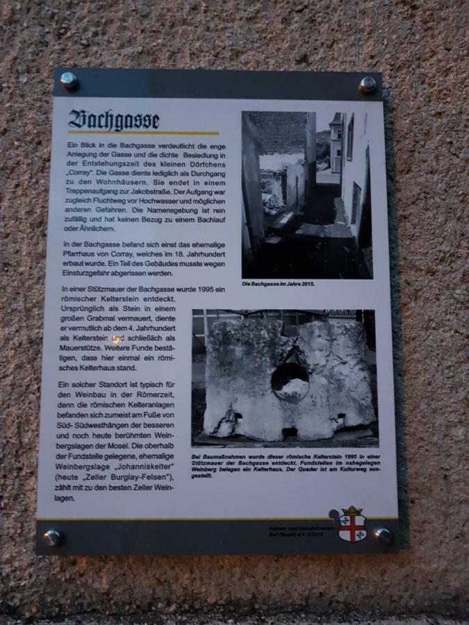 Haus Am Bachgasse - Haus Von 1777 Mit Sauna Zell an der Mosel Εξωτερικό φωτογραφία